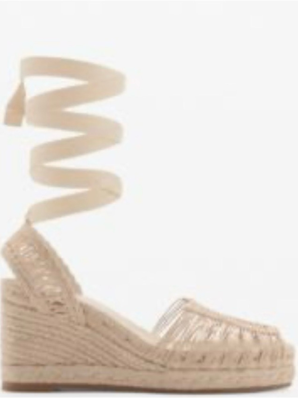 Mango Espadrille Wedge Sandals